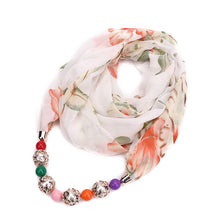 Load image into Gallery viewer, Beaded Pendant Scarf
