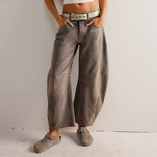 Load image into Gallery viewer, Mid-Rise Barrel Jeans