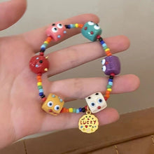 Load image into Gallery viewer, Cartoon Colorful Lucky Beaded Bracelet