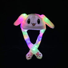 Load image into Gallery viewer, LED Glowing Plushy Rabbit Hat