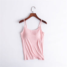Load image into Gallery viewer, Tanktop med innebygd BH