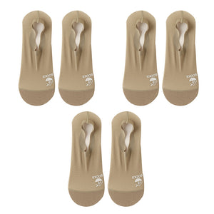 Ultra Thin Liner Non Slip No Show Socks (3 pair)