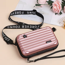 Load image into Gallery viewer, Mini koffert Crossbody-veske