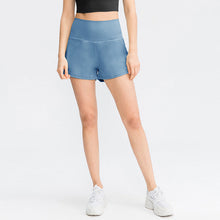 Load image into Gallery viewer, Lommeyoga treningsshorts