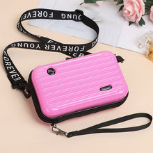 Load image into Gallery viewer, Mini koffert Crossbody-veske