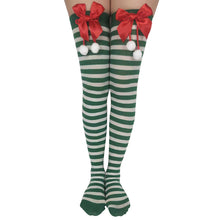 Load image into Gallery viewer, Christmas Thigh High Stockings