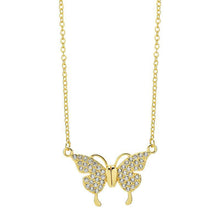 Load image into Gallery viewer, Magnetic Butterfly Patchwork Necklace