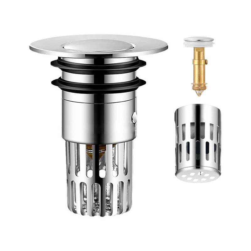 Universal 2-in-1 Bathroom Sink Stopper