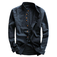 Load image into Gallery viewer, Men&#39;s Casual Linen Shirt