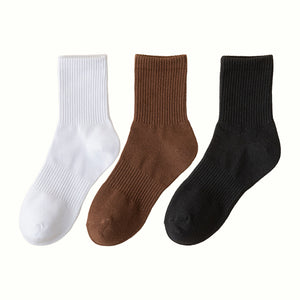 Casual Comfortable Breathable Anti-slip Mid-calf Socks for women