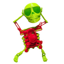 Load image into Gallery viewer, Dansende og svingende 3D-dødningehode-leketøy