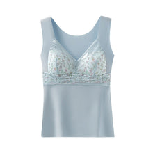 Load image into Gallery viewer, 2-i-1 innebygd BH Lace Termisk Undertøy