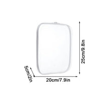 Load image into Gallery viewer, Double Zippered Hard Pouch