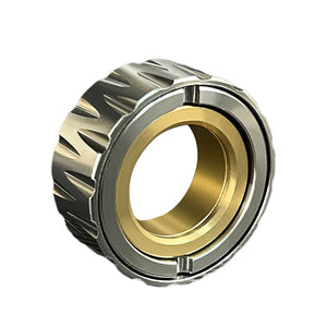 Stainless Steel Motorcycle Tire Fidget Ring