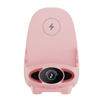 Load image into Gallery viewer, Ministol trådløs hurtiglader Multifunksjonell telefonholder