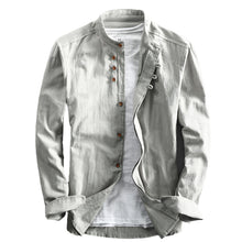Load image into Gallery viewer, Men&#39;s Casual Linen Shirt