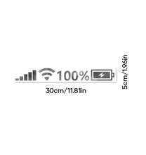Load image into Gallery viewer, Battery Signal Reflective Sticker