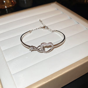 Always In My Heart - Infinity Heart Bracelet