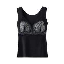 Load image into Gallery viewer, 2-i-1 innebygd BH Lace Termisk Undertøy