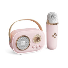 Load image into Gallery viewer, Portable Bluetooth Speaker with Wireless Microphone