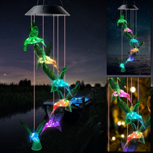 Load image into Gallery viewer, LED Sol Kolibri Vindspill