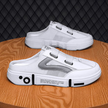 Load image into Gallery viewer, Men's Comfy Flying Woven Half Slippers