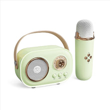 Load image into Gallery viewer, Portable Bluetooth Speaker with Wireless Microphone