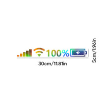 Load image into Gallery viewer, Battery Signal Reflective Sticker