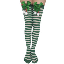 Load image into Gallery viewer, Christmas Thigh High Stockings