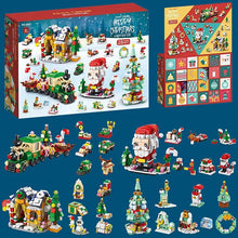 Load image into Gallery viewer, Advent Calendar Kids With Christmas Building Blocks