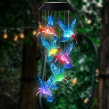 Load image into Gallery viewer, LED Sol Kolibri Vindspill
