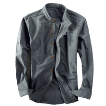 Load image into Gallery viewer, Men&#39;s Casual Linen Shirt