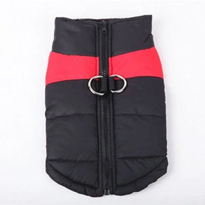 Dog Winter Warm Clothes Zipper Dog Vest