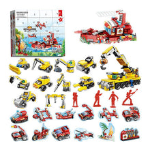 Load image into Gallery viewer, Advent Calendar Kids With Christmas Building Blocks