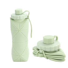 Load image into Gallery viewer, Silicone Foldable Water Bottle
