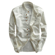 Load image into Gallery viewer, Men&#39;s Casual Linen Shirt