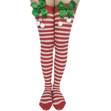 Load image into Gallery viewer, Christmas Thigh High Stockings