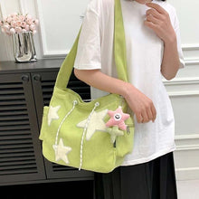 Load image into Gallery viewer, Star Pattern Cute Tote Bag