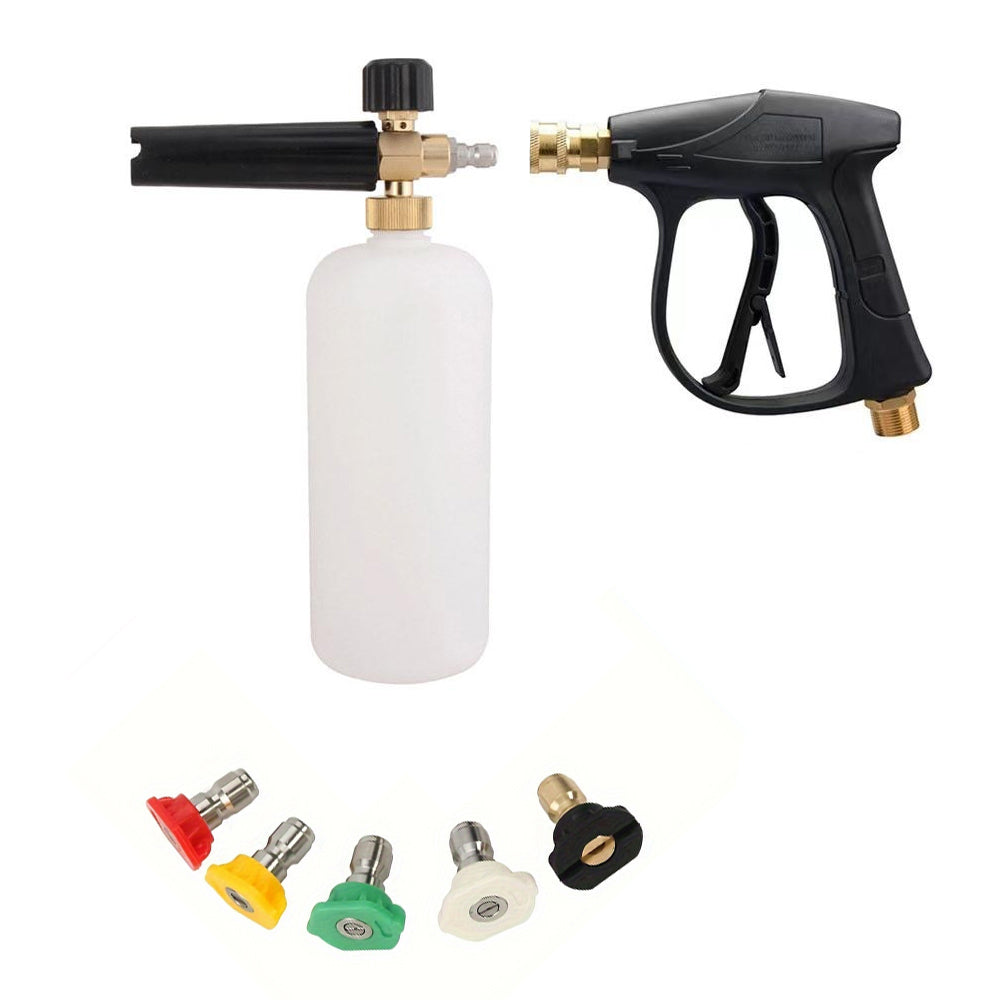 Skumkanon dobbel tilkoblingsutstyr