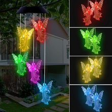 Load image into Gallery viewer, LED Sol Kolibri Vindspill
