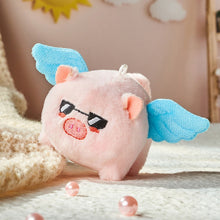 Load image into Gallery viewer, Wagging Tail Kitty Plush Doll Keychain