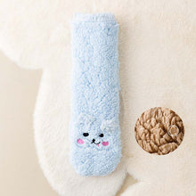 Load image into Gallery viewer, Little Bear Ultra-thick Cozy Slipper Home Socks