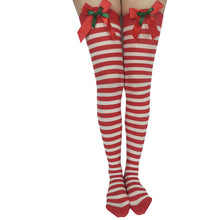 Load image into Gallery viewer, Christmas Thigh High Stockings