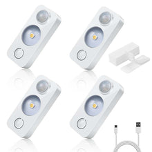 Load image into Gallery viewer, LED Motion Sensor Spotlight - 4 pcs
