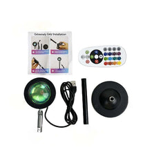 Load image into Gallery viewer, RGB Sunset Projection Lamp