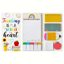 Load image into Gallery viewer, Teacher Appreciation Sticky Note Set