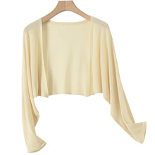 Load image into Gallery viewer, Linen Knit Unbuttoned Cardigan