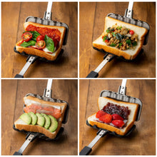 Load image into Gallery viewer, Dobbeltsidig sandwich-bakepanne