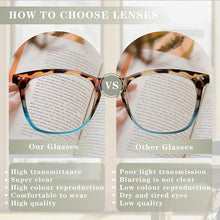 Load image into Gallery viewer, Sexy Leopard Print Gradient Reading Glasses