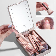 Load image into Gallery viewer, Travel Makeup Brush Set